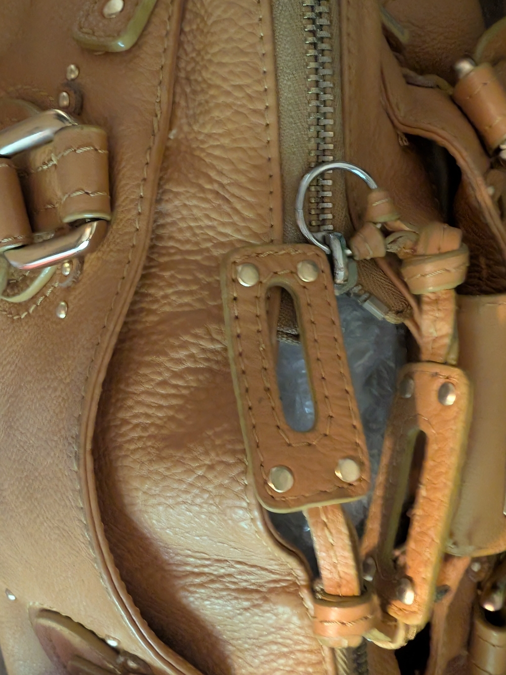 Y2K Chloé Paddington Shoulder Bag - Tan/ NO LOCK - Picture 10 of 16